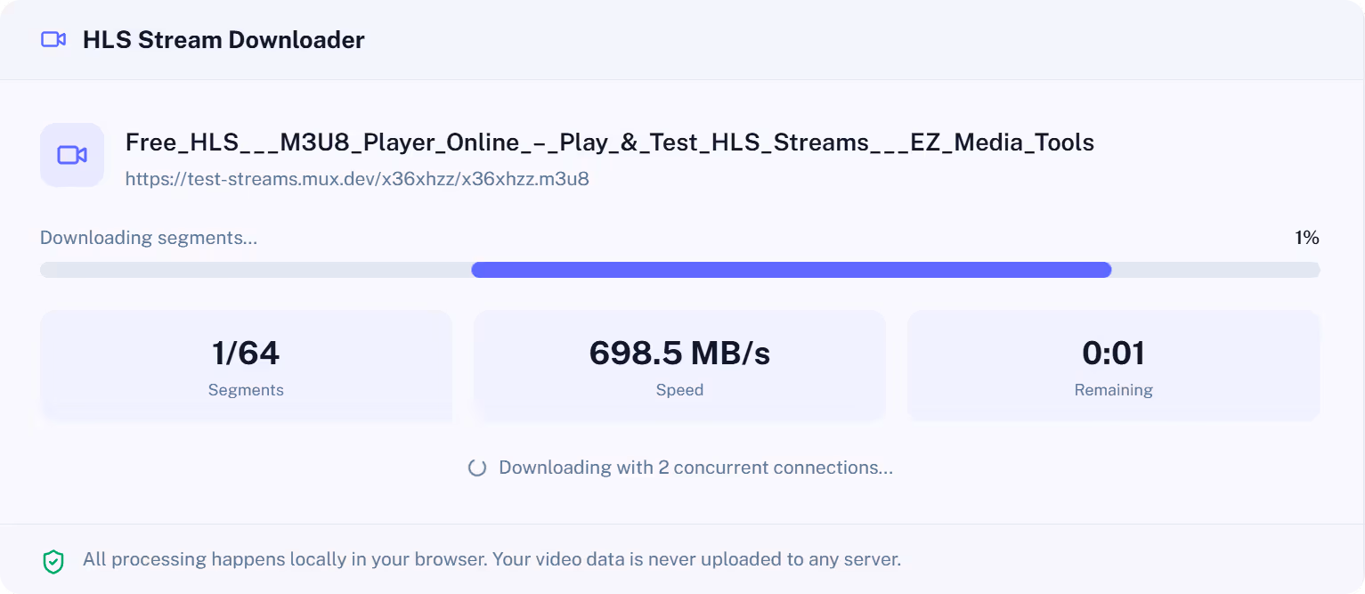 HLS Downloader