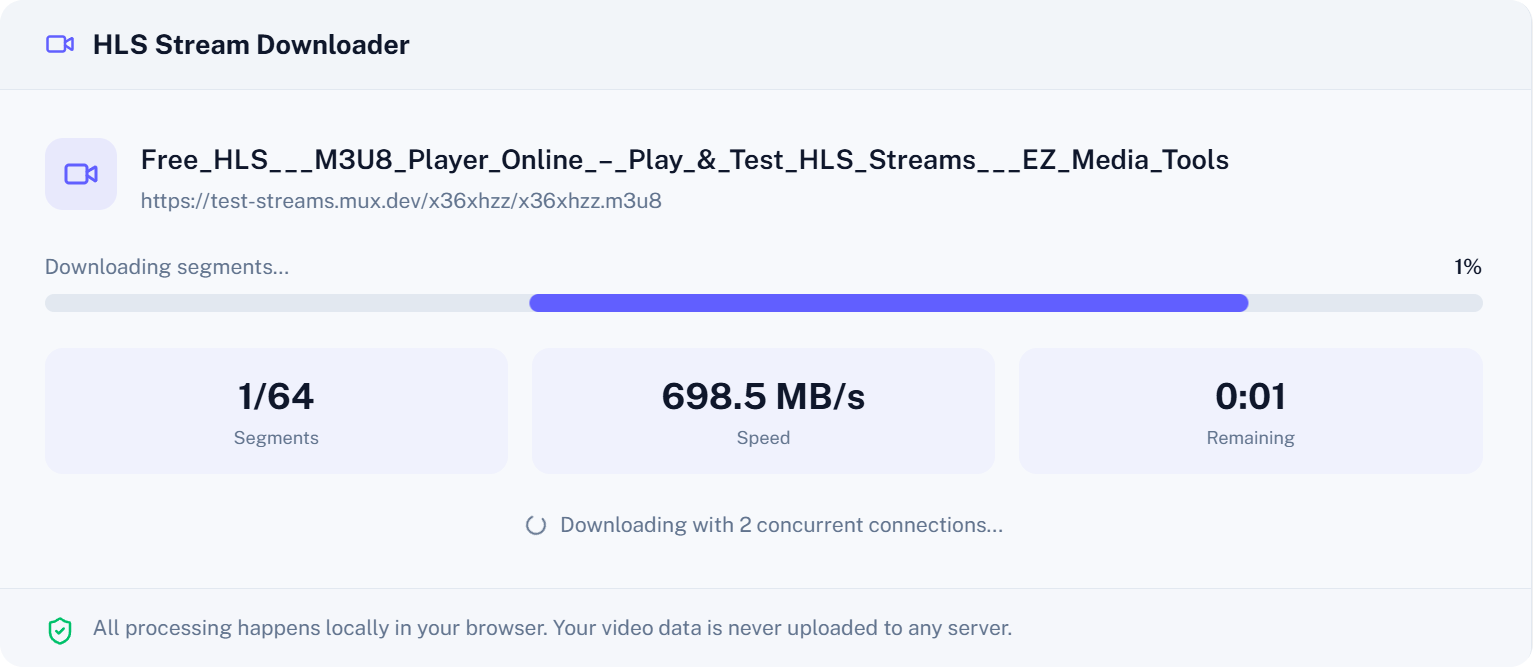 HLS Downloader
