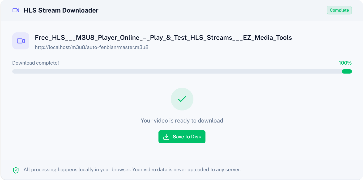 Download Complete